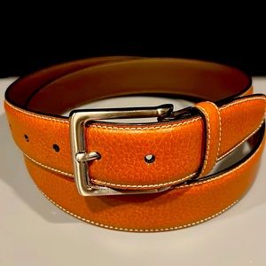 Cremieux belt, full grain cowhide lined on genuine leather. Size 38